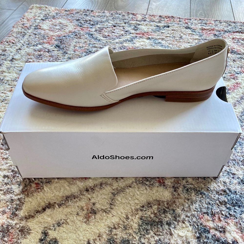 ALDO Veadith Slip-on Loafers, White- Size 8.5 - Picture 3 of 6